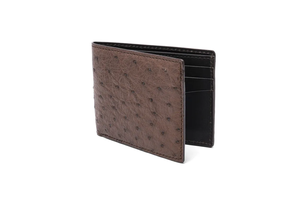 Ostrich Bifold Wallet sold by W. Kleinberg