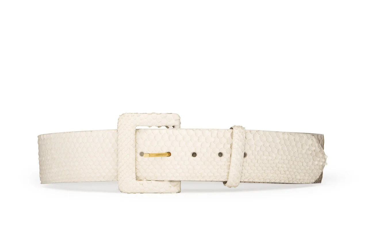 Python Belt with Covered Buckle sold by W. Kleinberg product image thumbnail 3