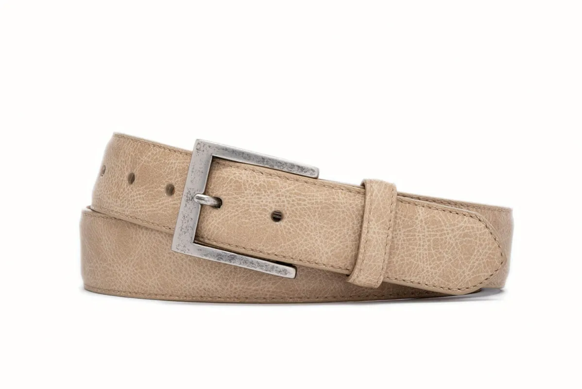 Outlaw Calf Belt with Antique Nickel Buckle sold by W. Kleinberg