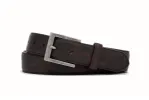 Outlaw Calf Belt with Antique Nickel Buckle sold by W. Kleinberg