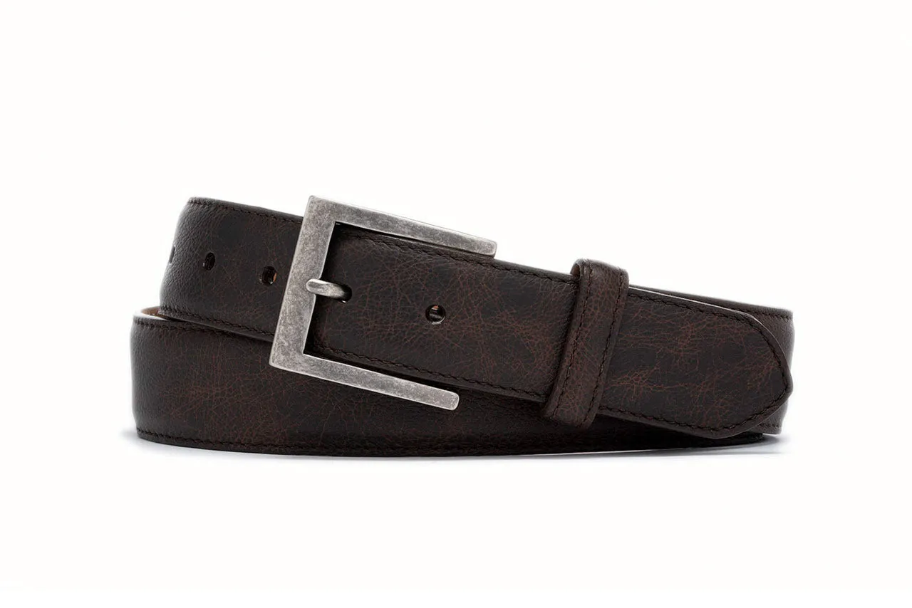 Outlaw Calf Belt with Antique Nickel Buckle sold by W. Kleinberg product image thumbnail 2