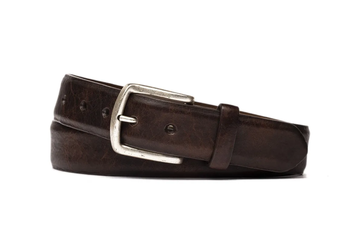 Apache Bison Belt with Antique Nickel Buckle sold by W. Kleinberg product image thumbnail 3