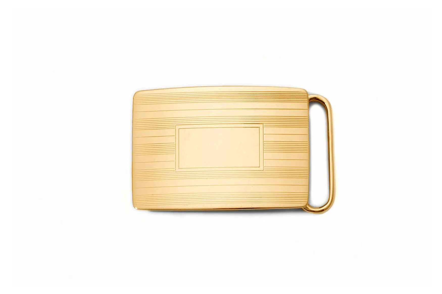 Etched Plaque Compression Buckle sold by W. Kleinberg product image thumbnail 2