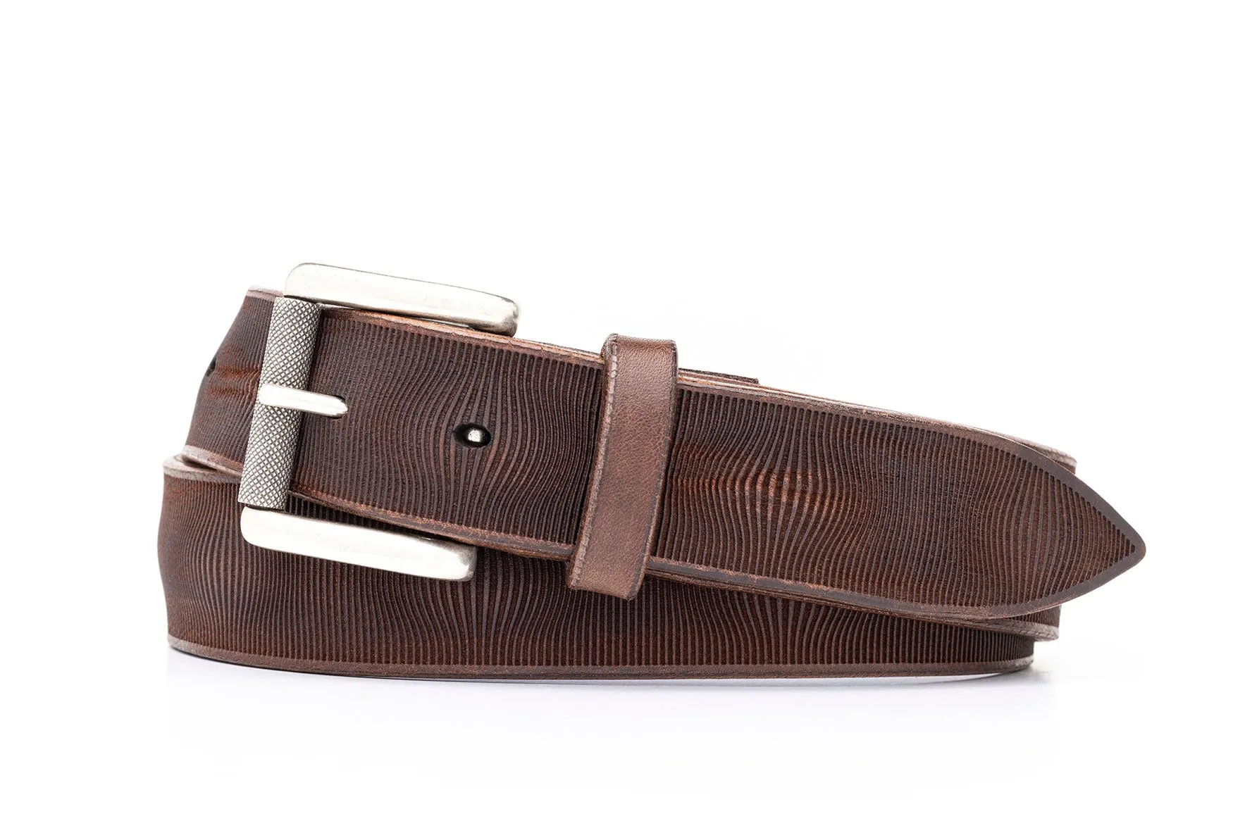 Italian Waves Belt with Antique Silver Buckle sold by W. Kleinberg