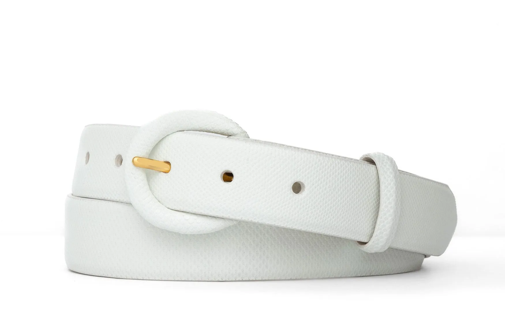 Karung Belt with Covered Crescent Buckle sold by W. Kleinberg product image thumbnail 2