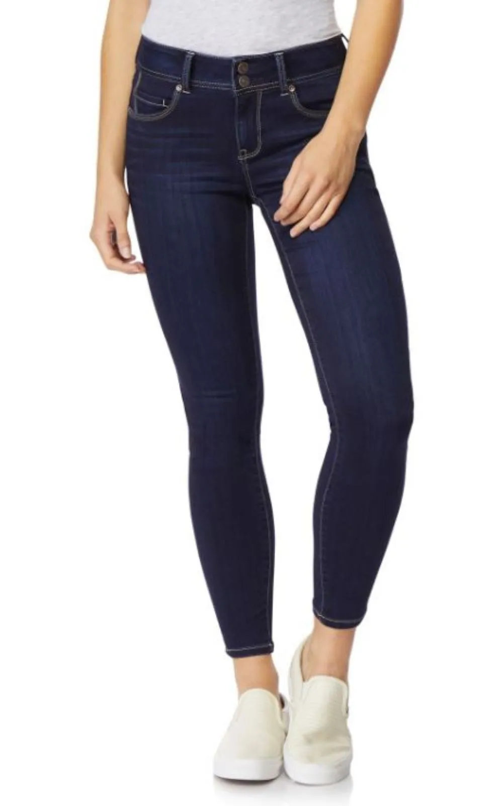 InstaSoft® Ultra Fit Skinny Jeans sold by Wallflower