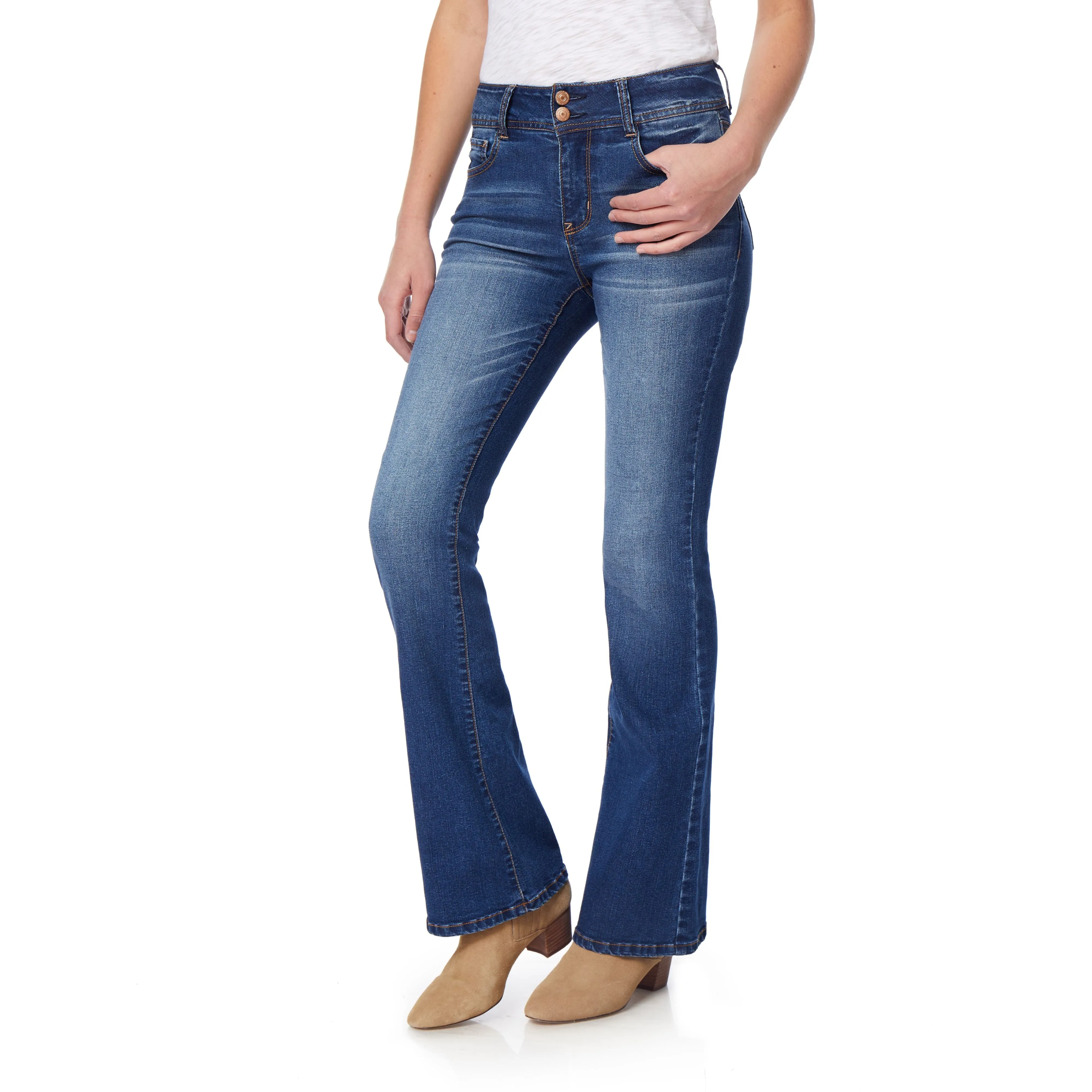 Insta Flex Flirty Curvy Flare Jeans sold by Wallflower product image thumbnail 2