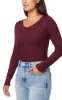 Rib Knit Bodysuit sold by Wallflower