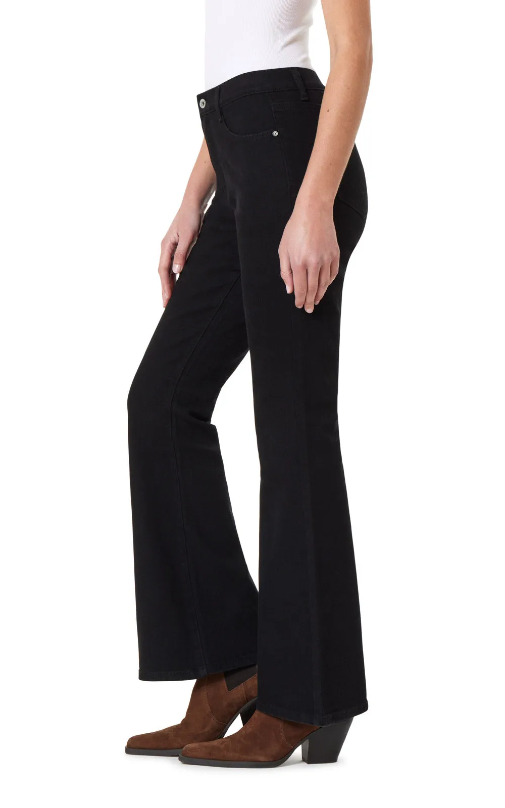 InstaVintage Fearless Curvy High Rise Super Flare sold by Wallflower product image thumbnail 2