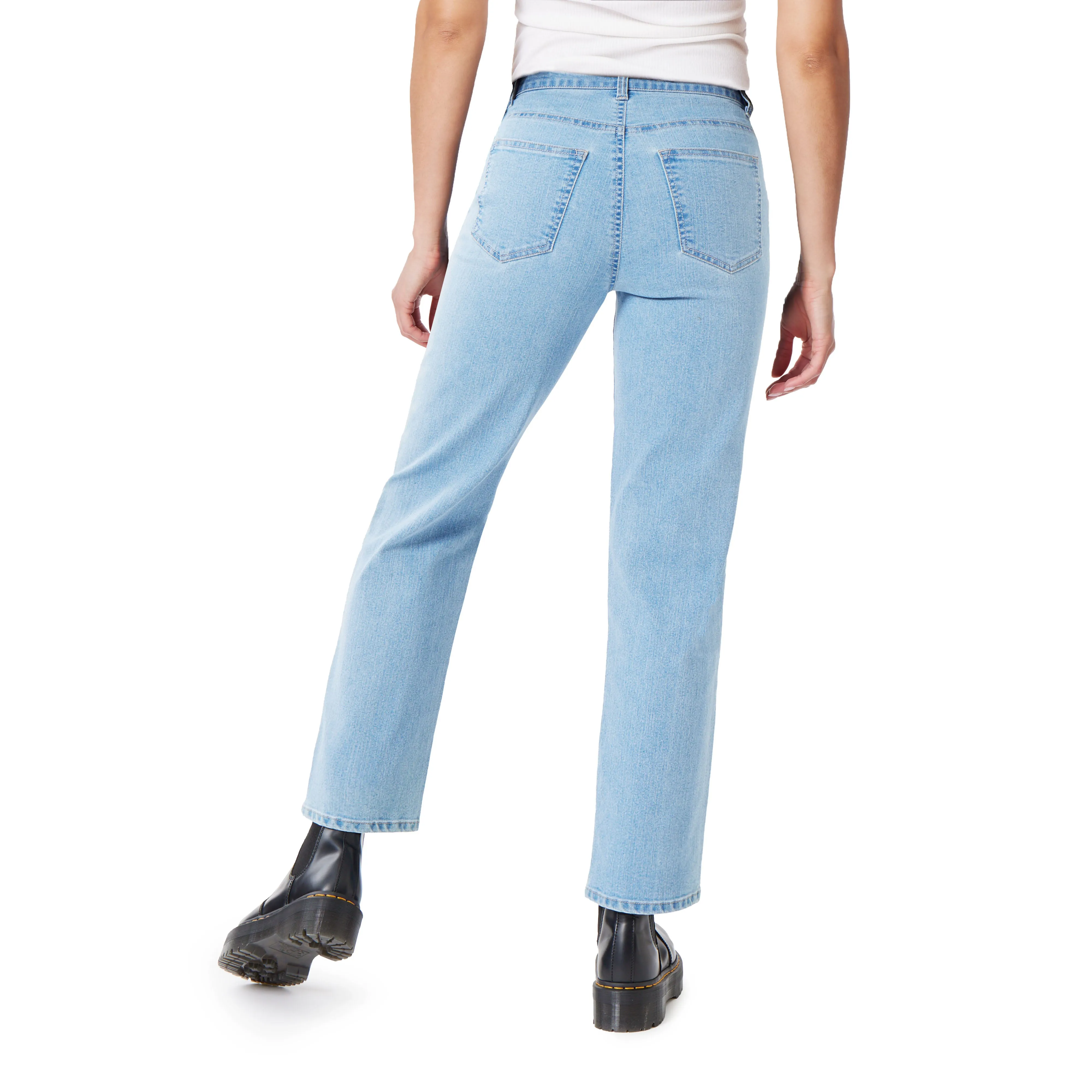 InstaVintage Dad High-Rise Jeans sold by Wallflower product image thumbnail 3