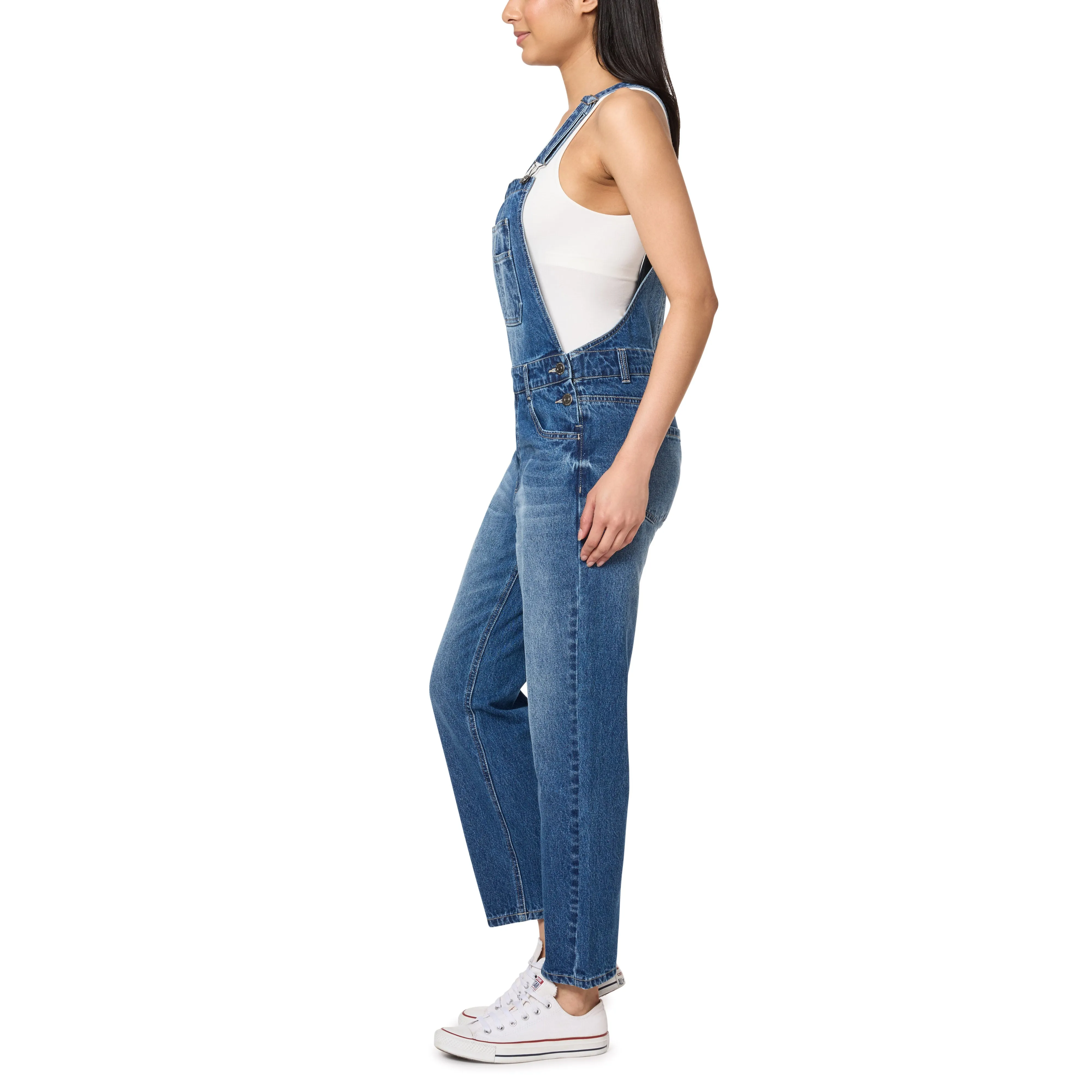 Girlfriend Straight Overalls sold by Wallflower product image thumbnail 2