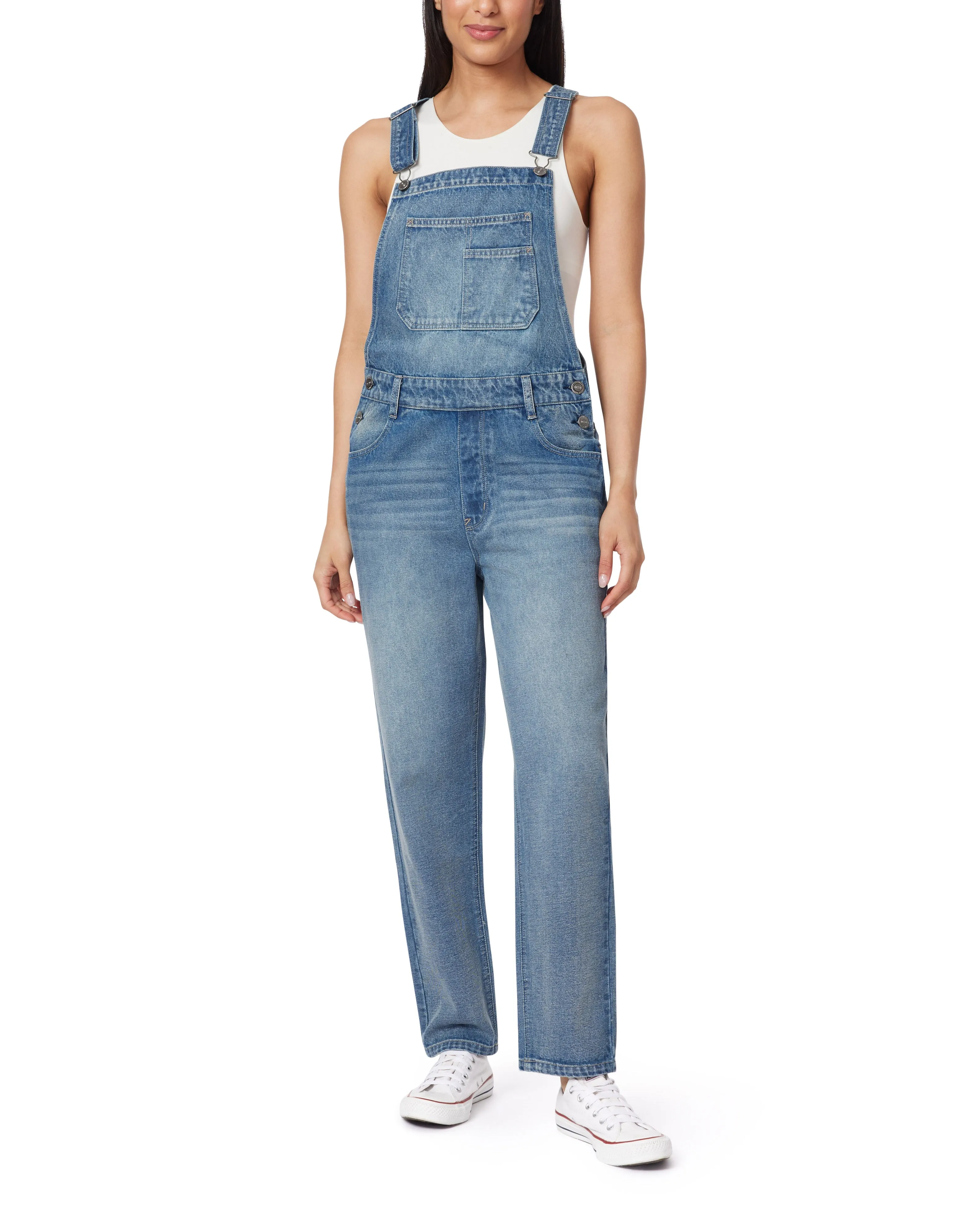 Girlfriend Straight Overalls sold by Wallflower product image thumbnail 5