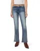 InstaVintage Fearless Curvy Belted Flare High Rise Jeans sold by Wallflower