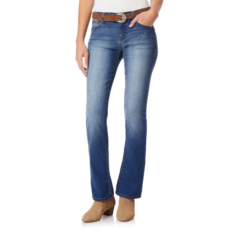 InstaStretch Legendary Slim Bootcut Jeans sold by Wallflower