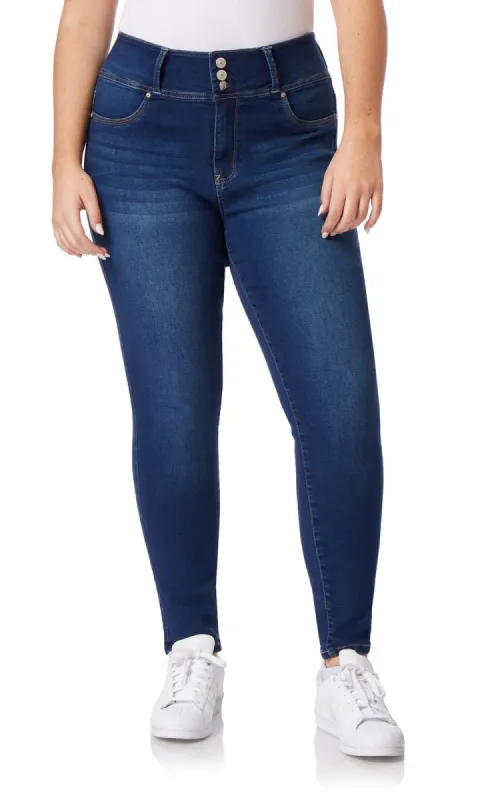 Plus InstaSoft® Sassy Skinny Jeans sold by Wallflower