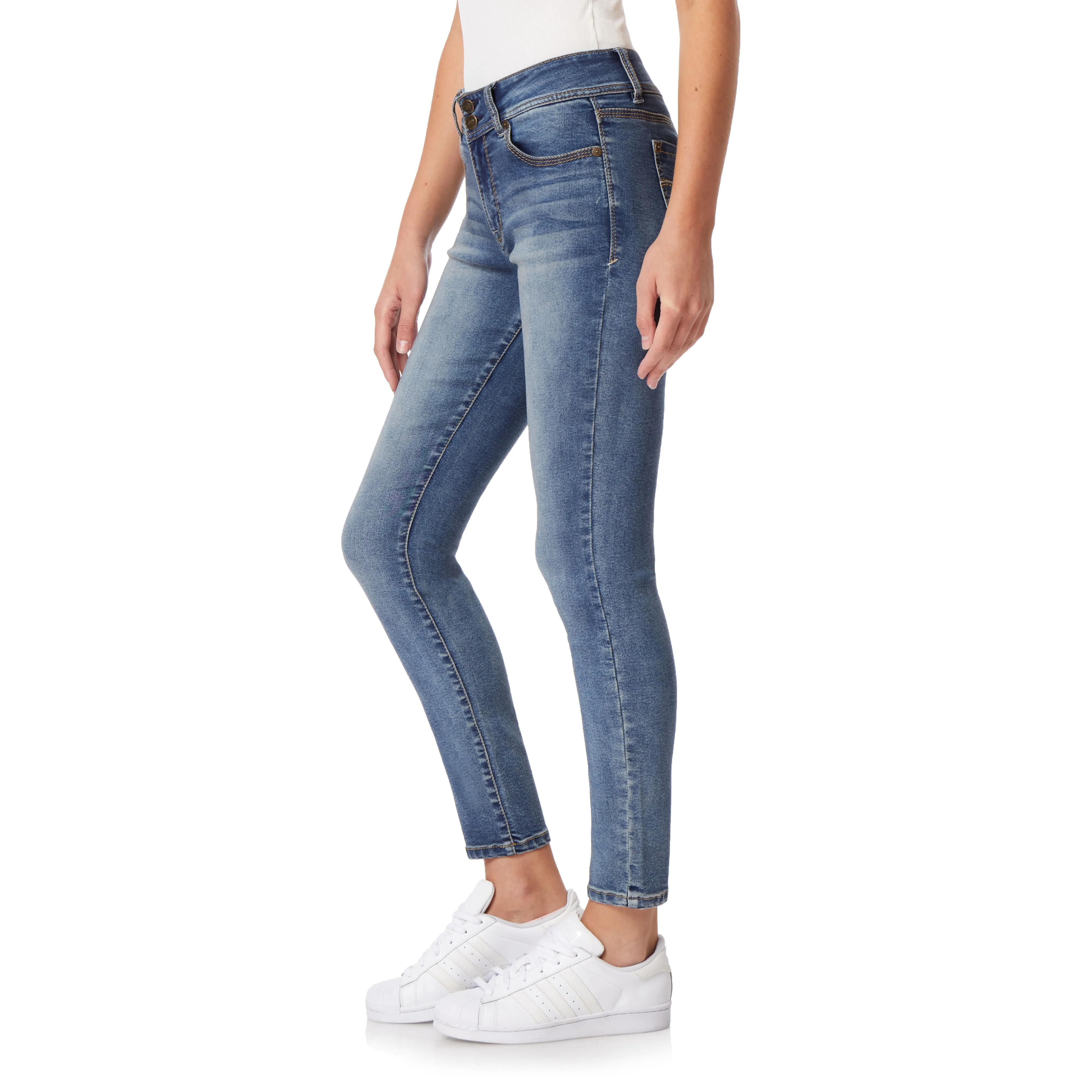 InstaSoft® Ultra Skinny Jeans sold by Wallflower product image thumbnail 2