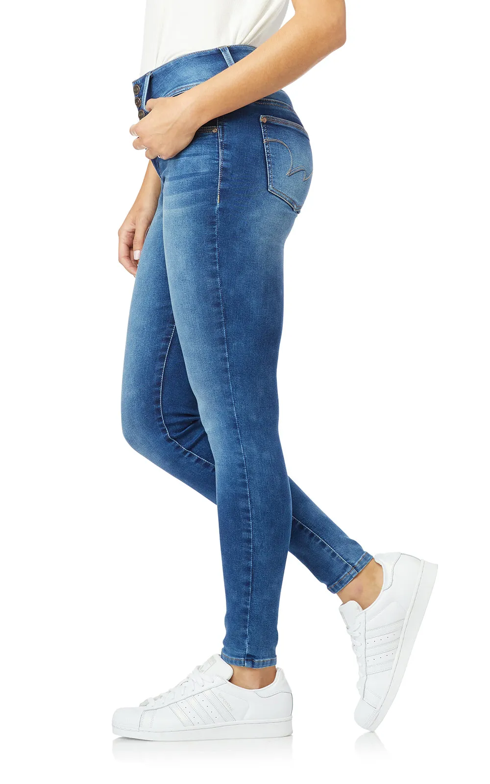 InstaSoft® Sassy Skinny Jeans sold by Wallflower product image thumbnail 2