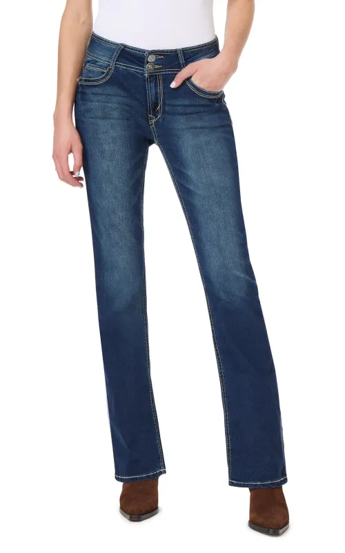 InstaStretch® Luscious Curvy Bootcut Jeans sold by Wallflower