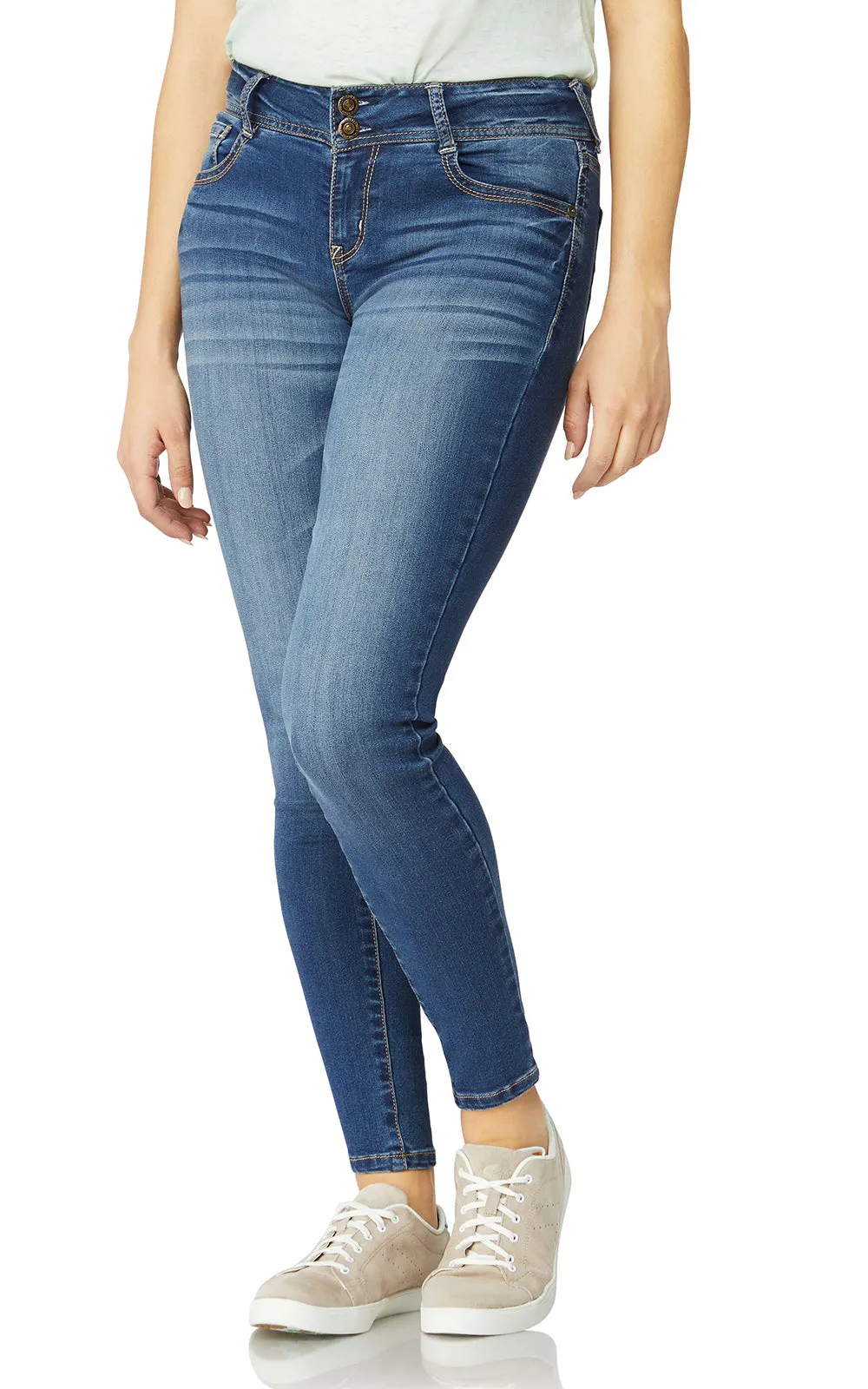 InstaSoft® Ultra Skinny Jeans sold by Wallflower product image thumbnail 2