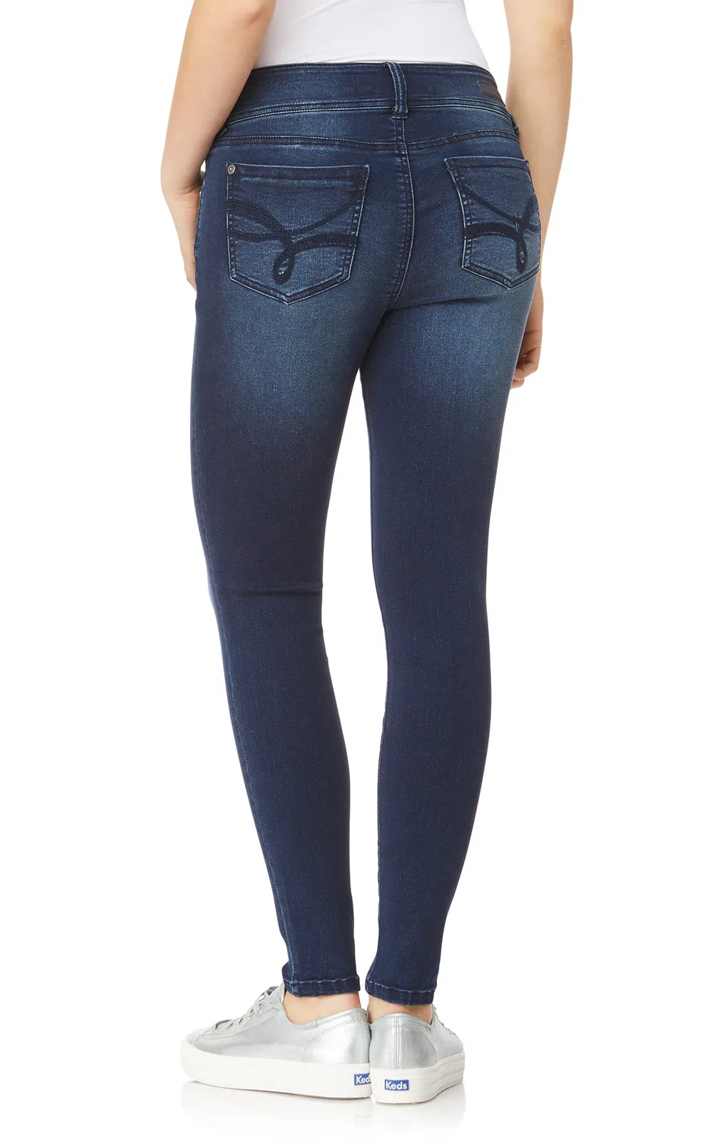 InstaSoft® Ultra Fit Skinny Jeans- Short Inseam sold by Wallflower product image thumbnail 3