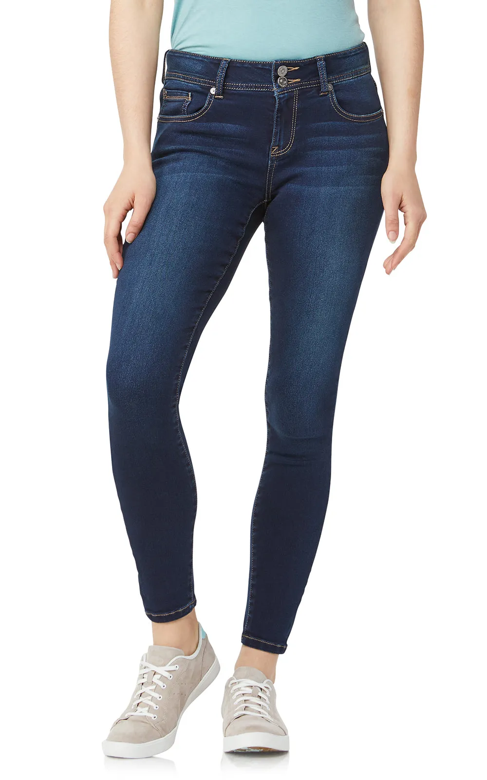 Plus InstaSoft® Ultra Fit Skinny Jeans sold by Wallflower
