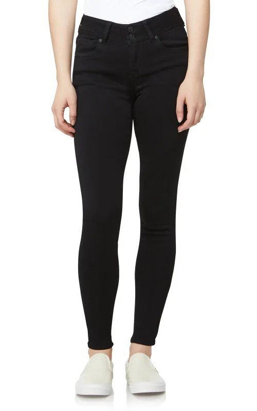 InstaSoft® Ultra Fit Skinny Jeans- Long Inseam sold by Wallflower