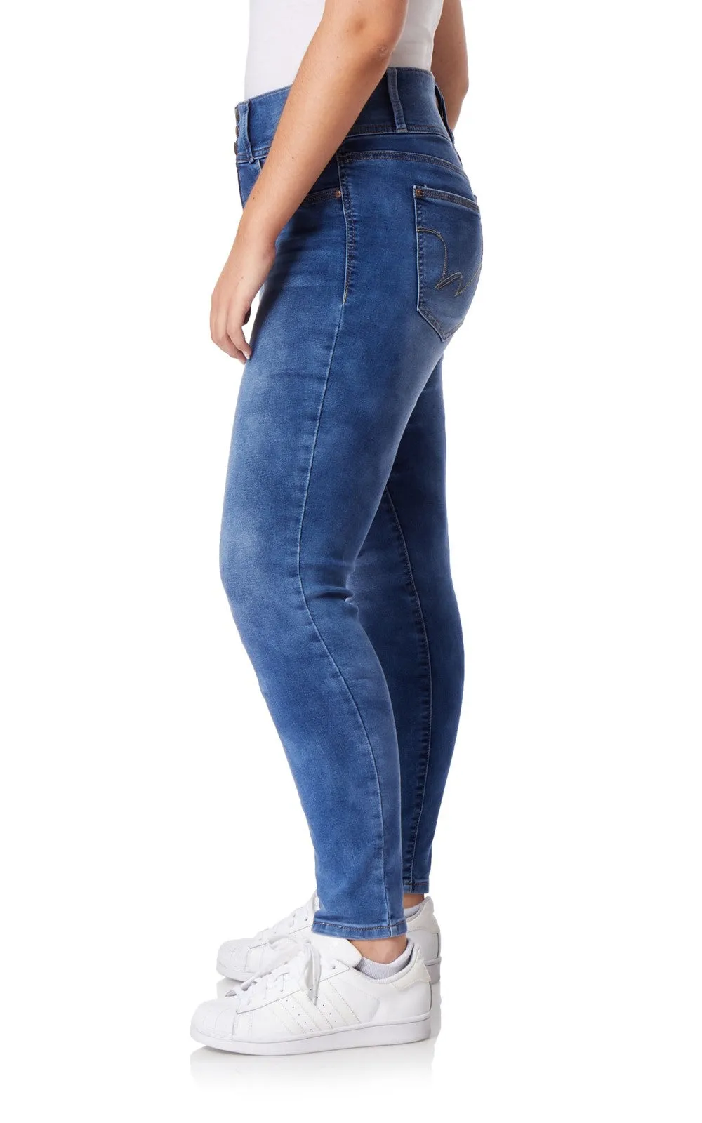 Plus InstaSoft® Sassy Skinny Jeans sold by Wallflower product image thumbnail 2