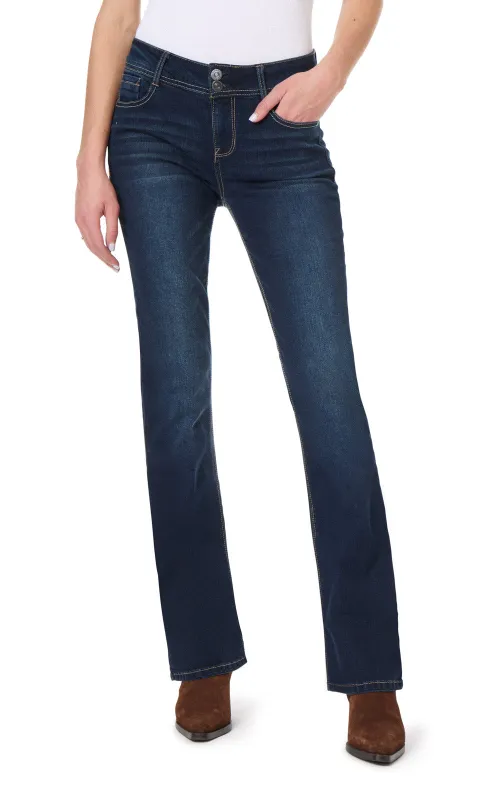 InstaStretch® Luscious Curvy Bootcut Jeans sold by Wallflower
