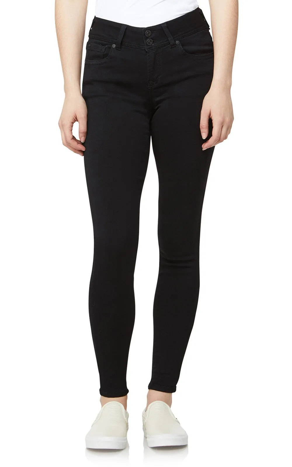 InstaSoft® Ultra Fit Skinny Jeans sold by Wallflower