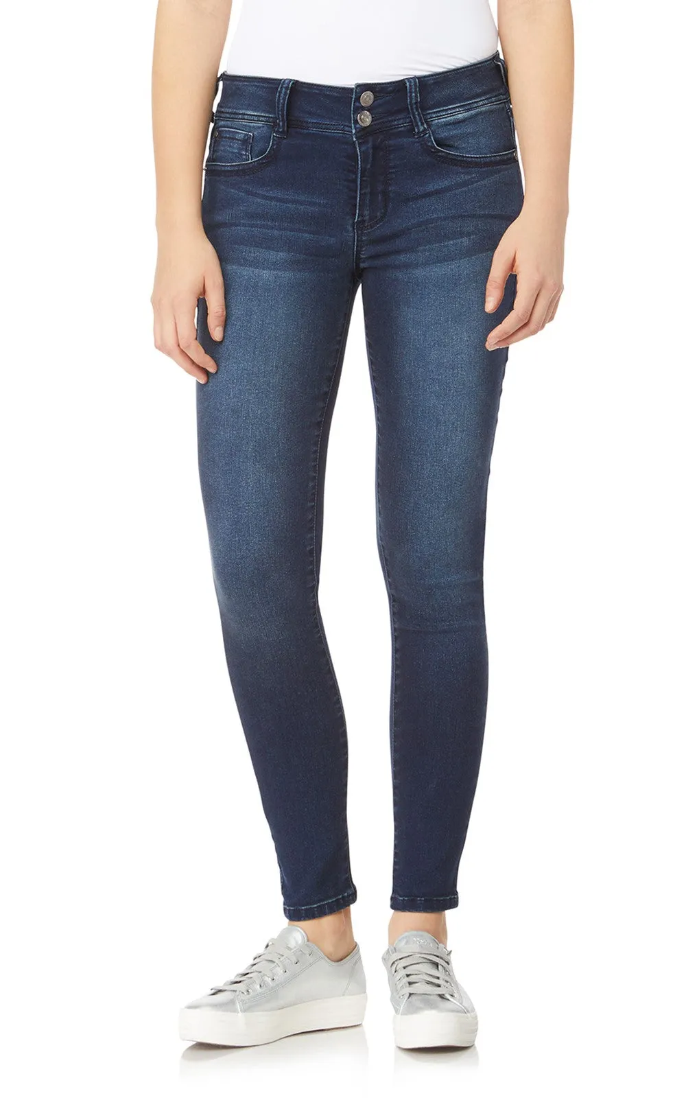 Plus InstaSoft® Ultra Fit Skinny Jeans sold by Wallflower