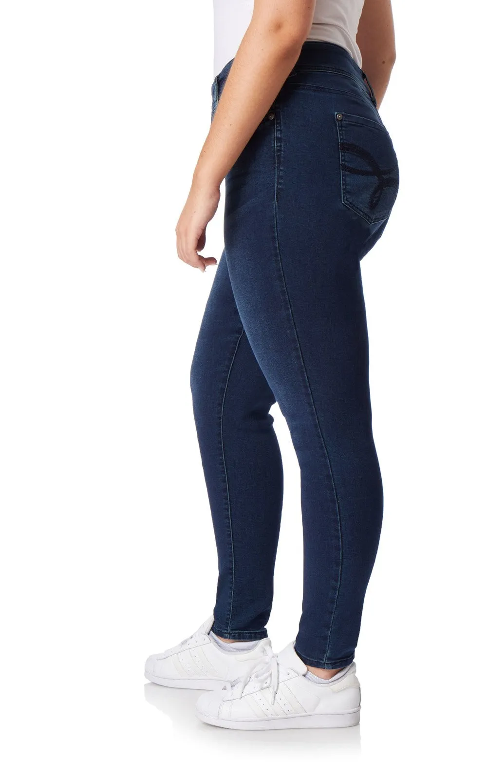 Plus InstaSoft® Ultra Fit Skinny Jeans sold by Wallflower product image thumbnail 5