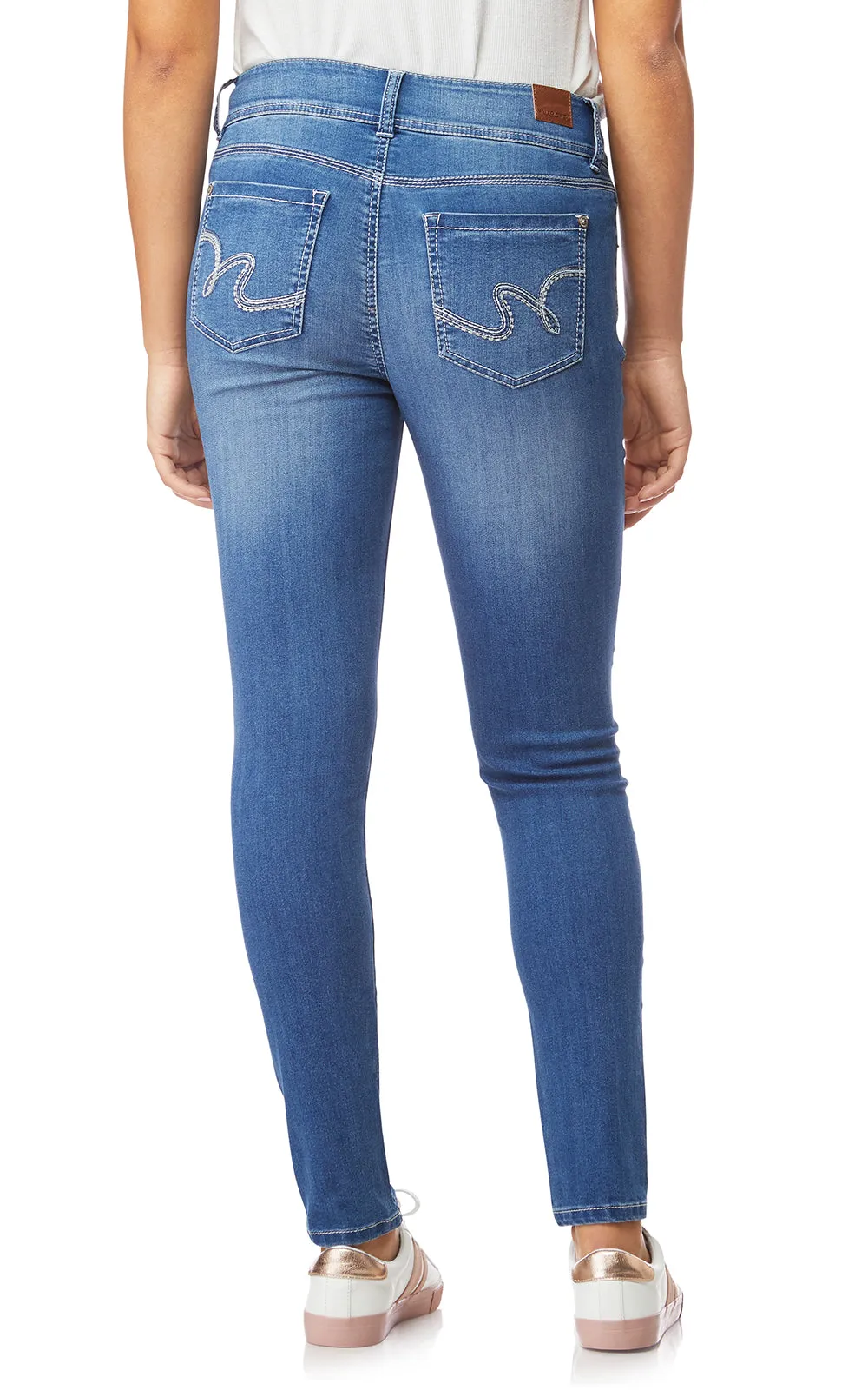 InstaSoft® Ultra Fit Skinny Jeans sold by Wallflower product image thumbnail 3