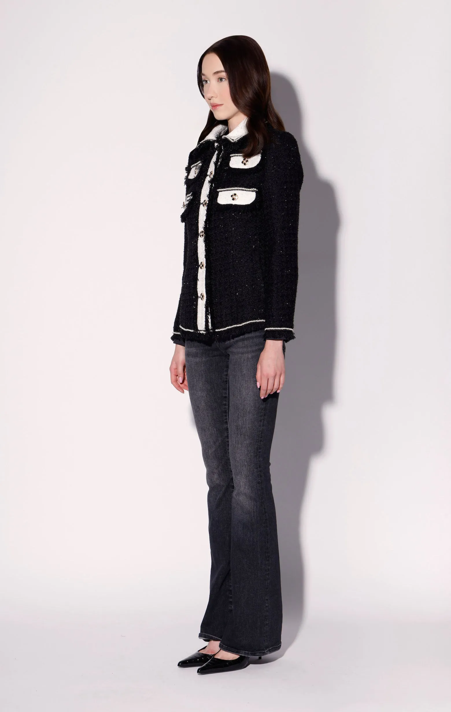 Dylan Jacket, Heiress Tweed sold by Walter Baker product image thumbnail 3