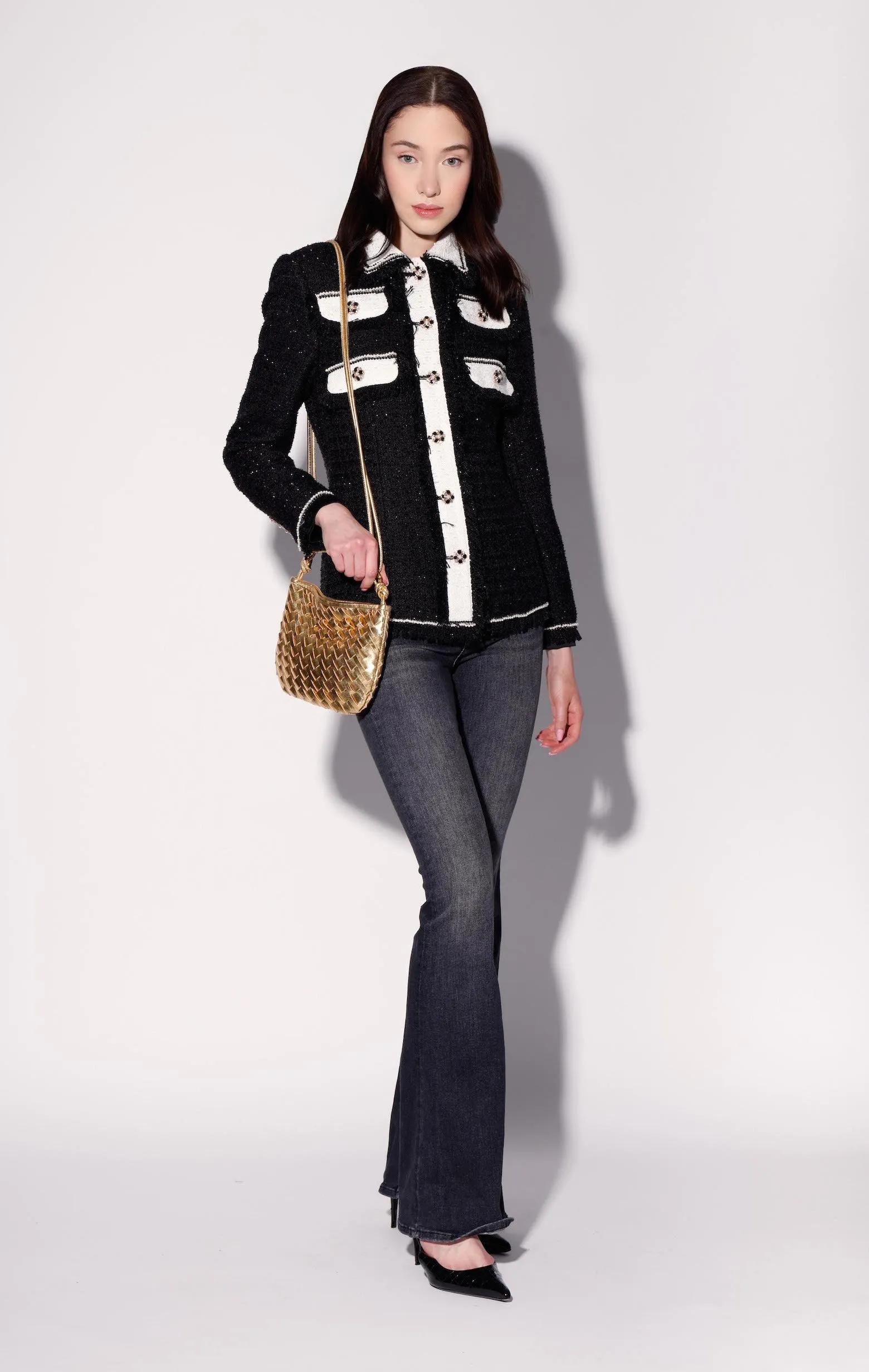 Dylan Jacket, Heiress Tweed sold by Walter Baker product image thumbnail 2