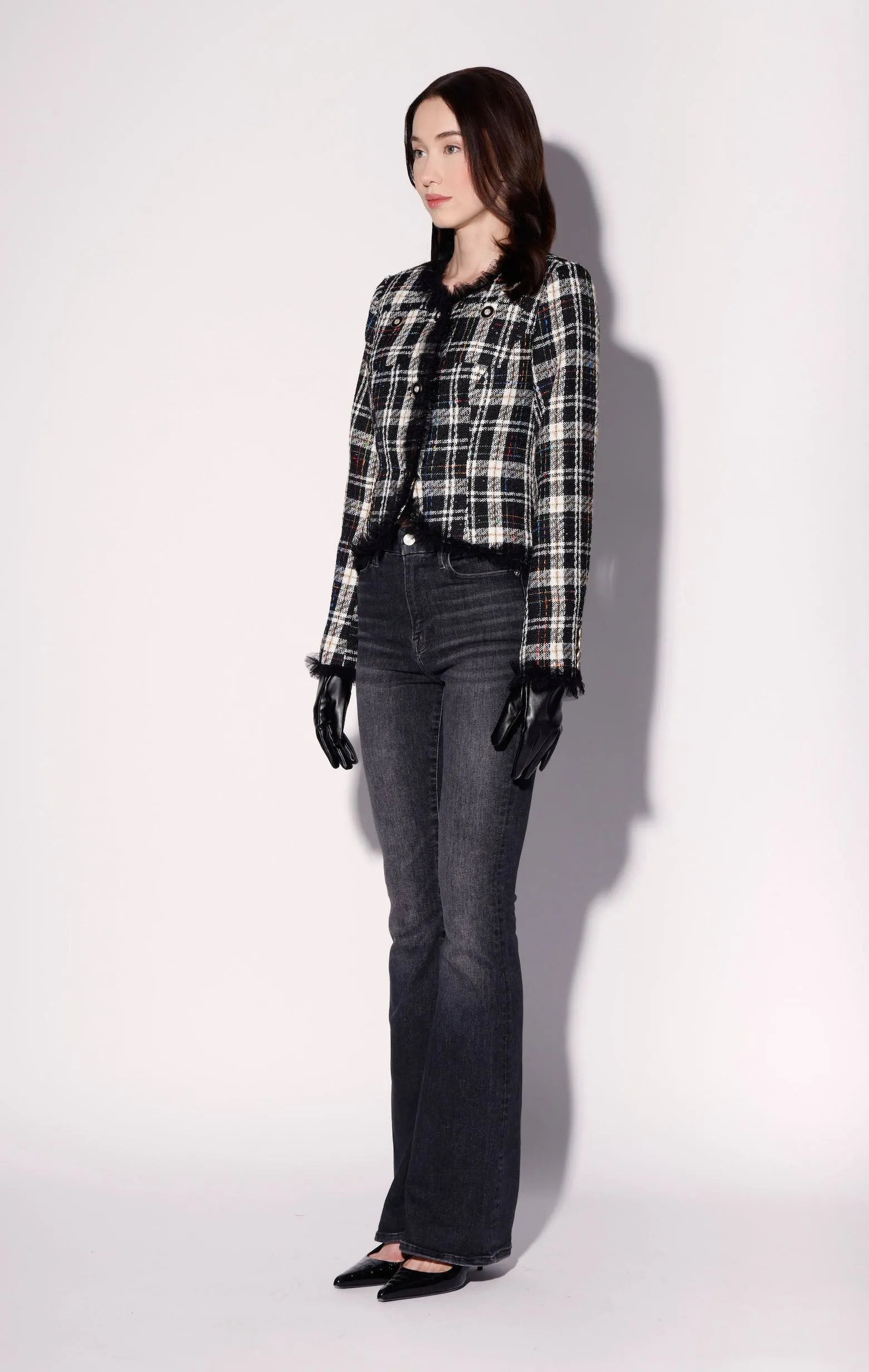 Nolita Jacket, Regal Tweed sold by Walter Baker product image thumbnail 3