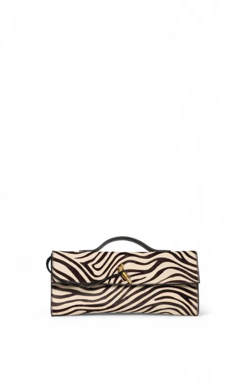 Juliette Clutch, Zebra Calf Hair sold by Walter Baker