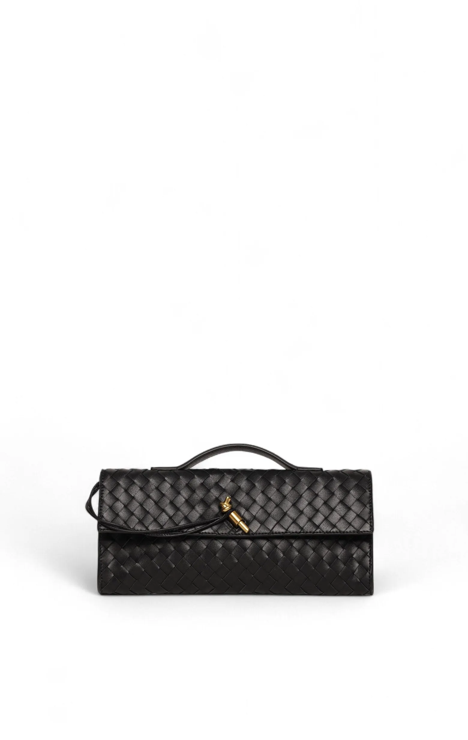 Juliette Clutch, Black sold by Walter Baker