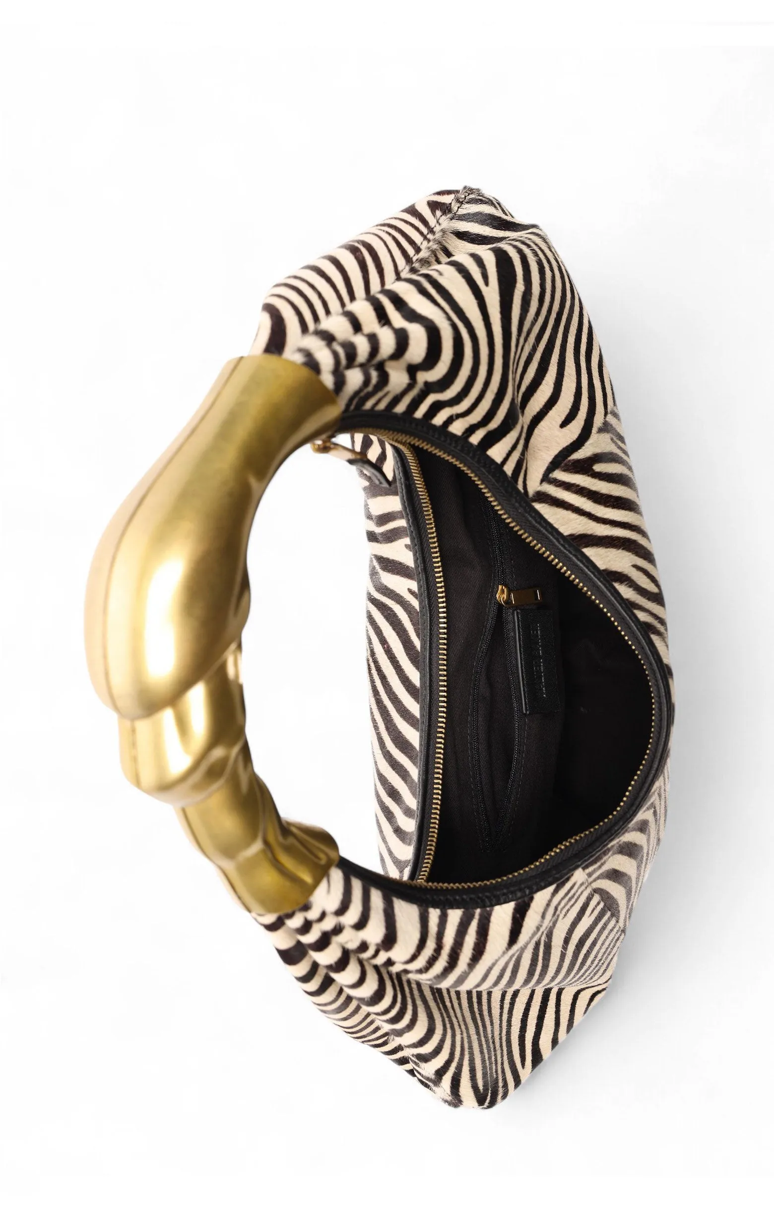 Lennon Mini Hobo, Zebra Calf Hair sold by Walter Baker product image thumbnail 3