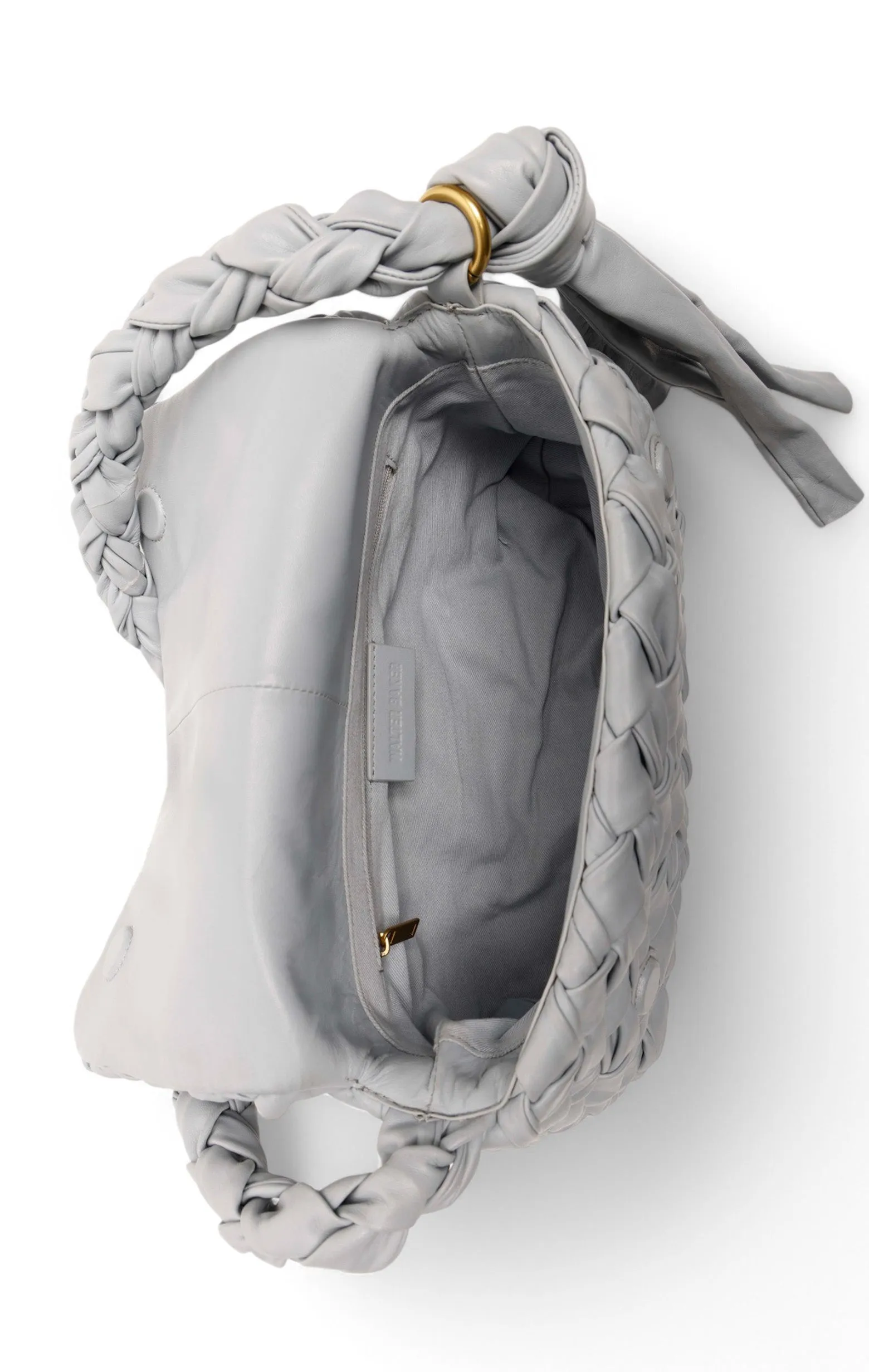 Halston Woven Flap, Elephant Grey sold by Walter Baker product image thumbnail 3