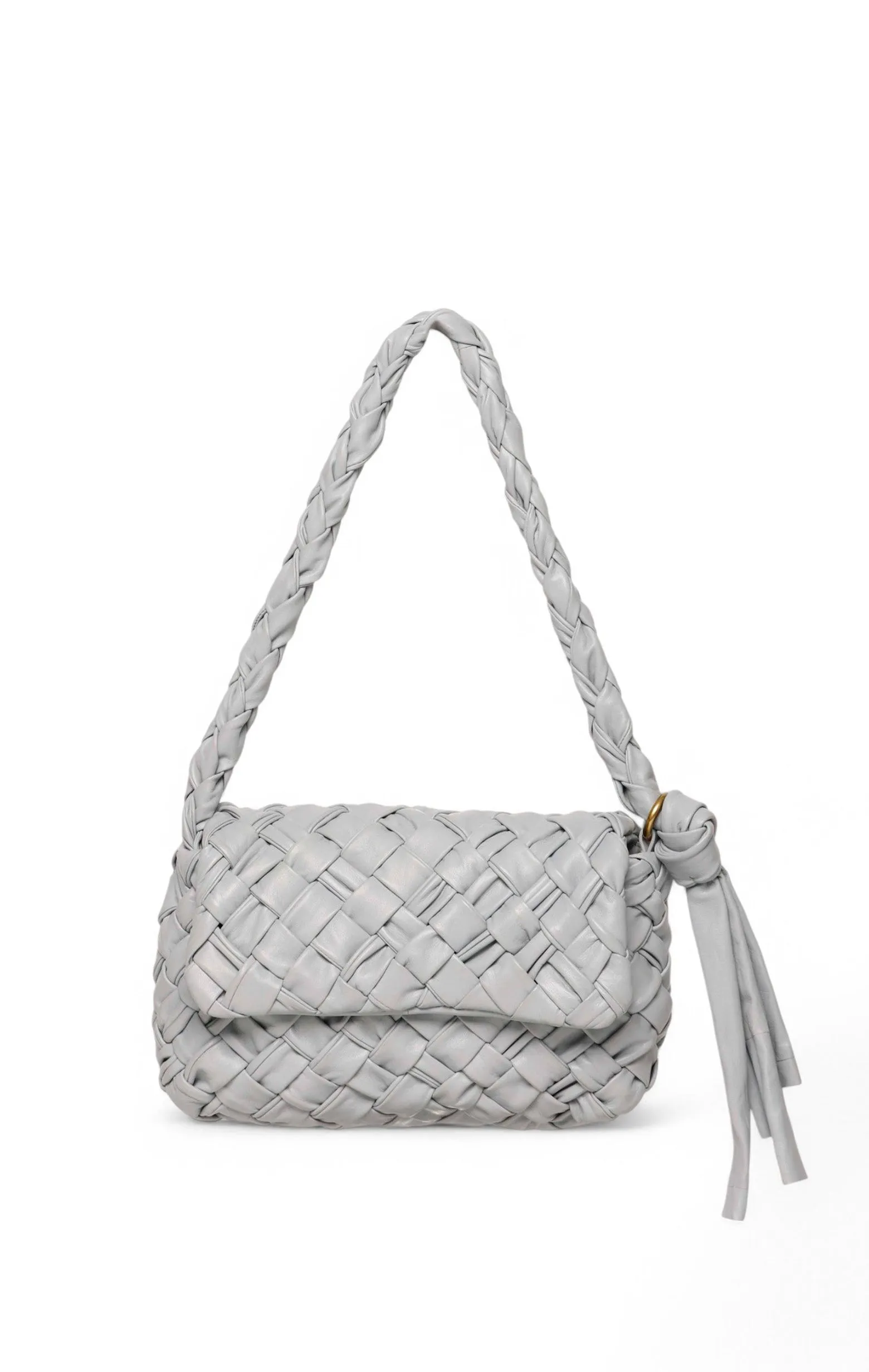 Halston Woven Flap, Elephant Grey sold by Walter Baker