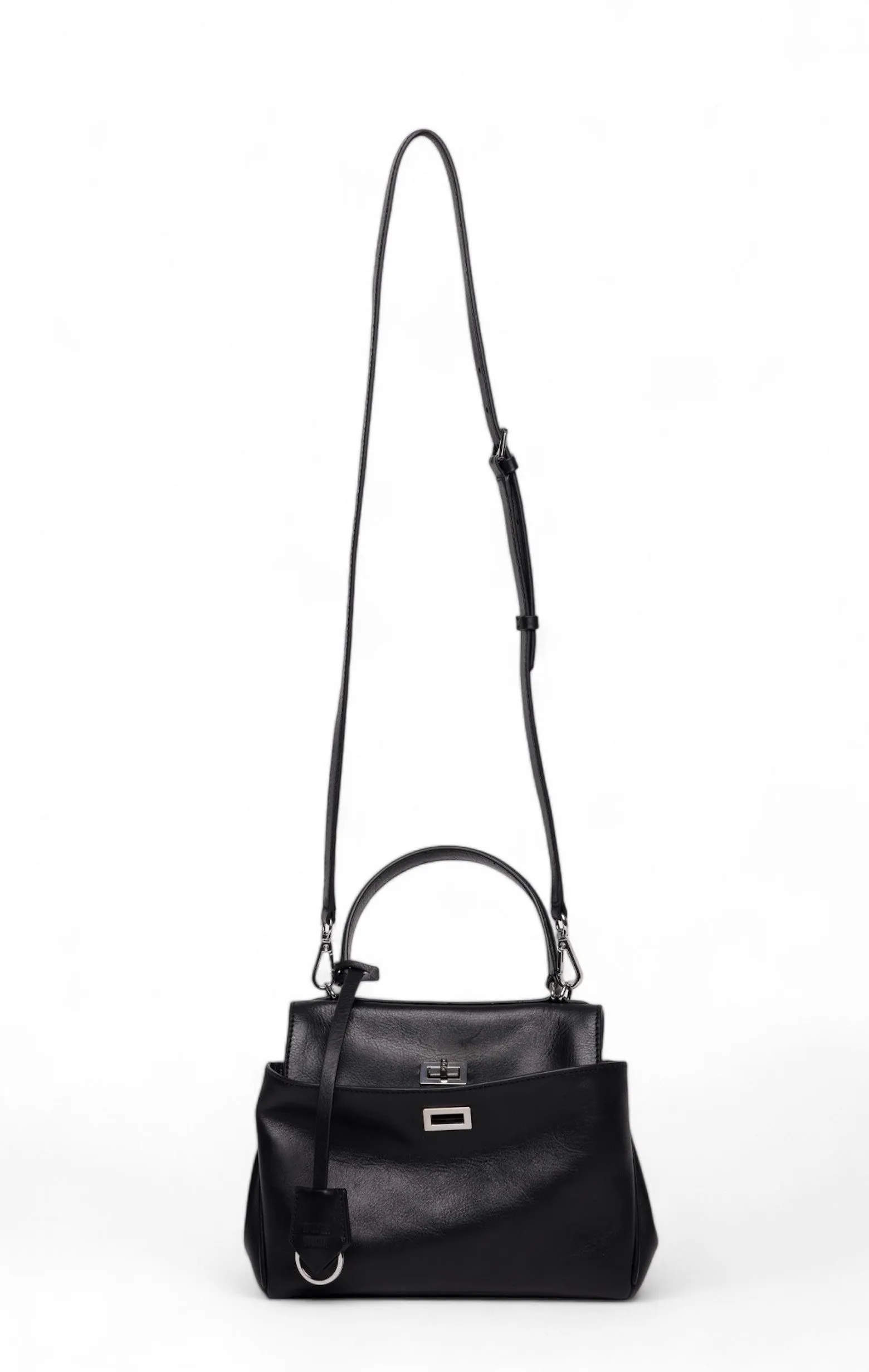 Billie Mini Satchel, Black sold by Walter Baker product image thumbnail 3