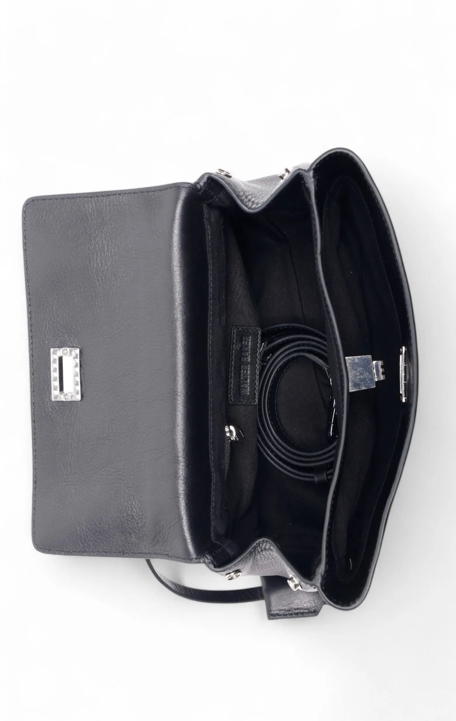 Billie Mini Satchel, Black sold by Walter Baker product image thumbnail 4