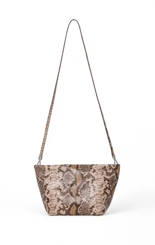 Callie Pouch, Black Brown Snake sold by Walter Baker