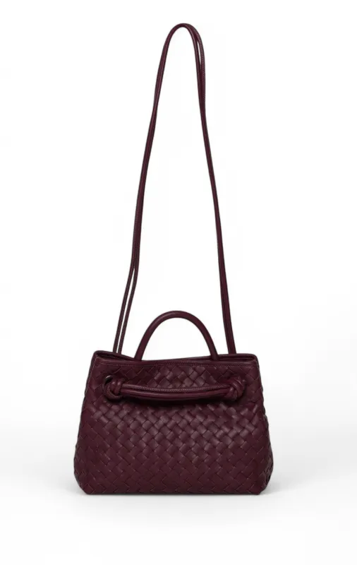 Hazel Mini Tote, Black Jam sold by Walter Baker