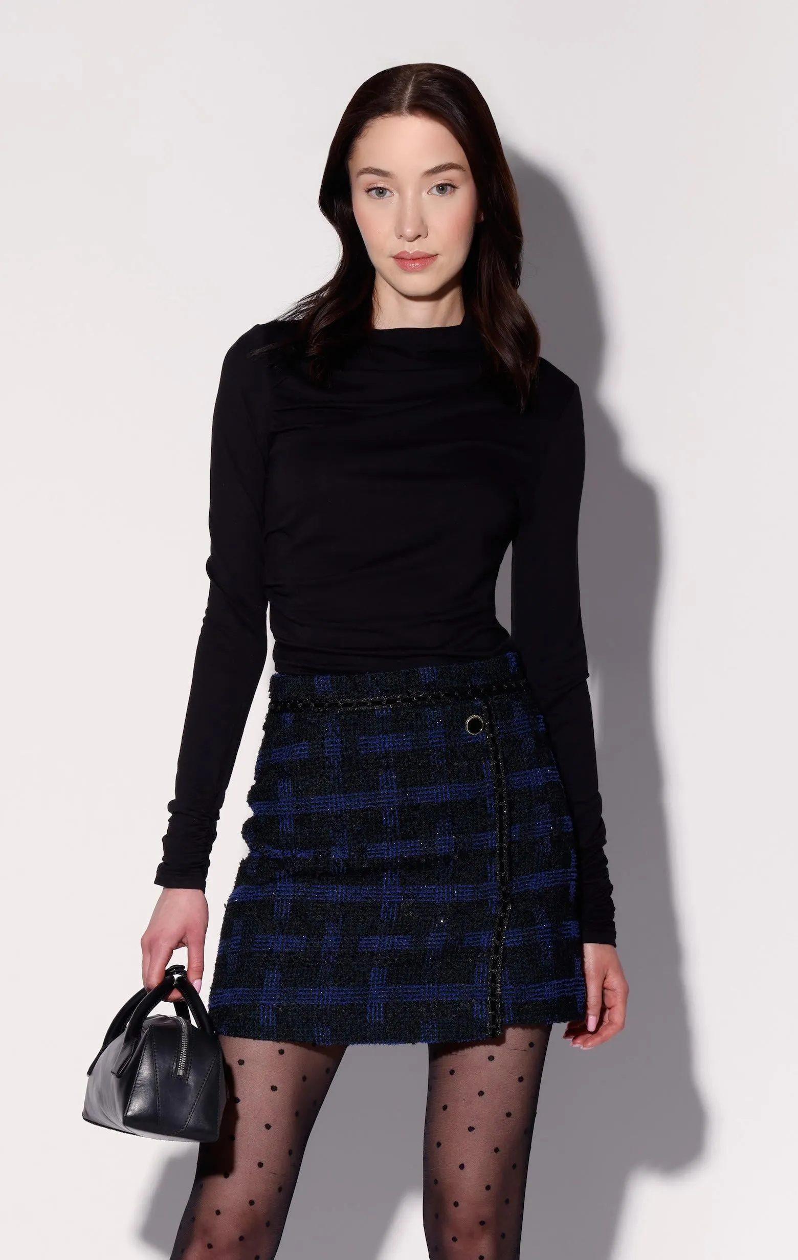 Celia Top, Black sold by Walter Baker