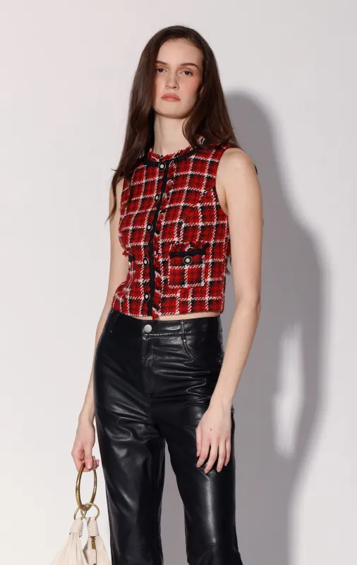 Emilia Top, West End Tweed sold by Walter Baker