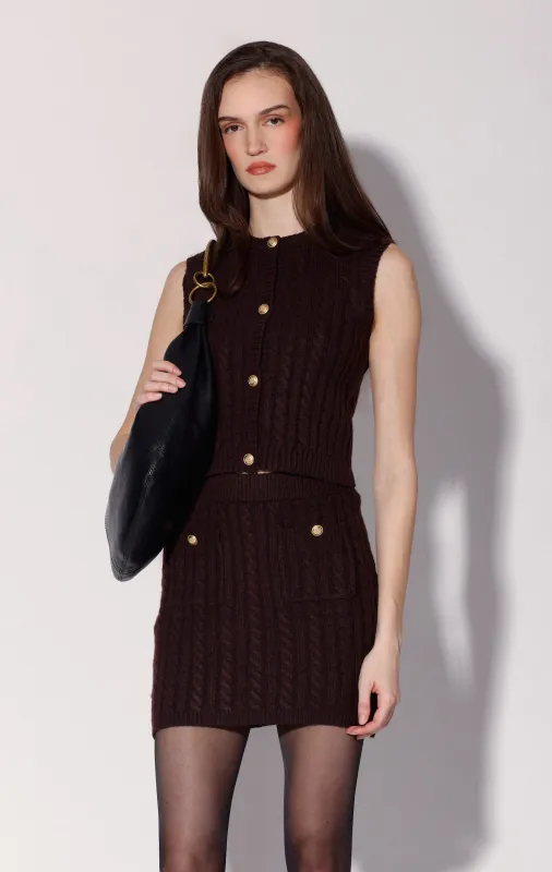 Gia Skirt, Plum sold by Walter Baker