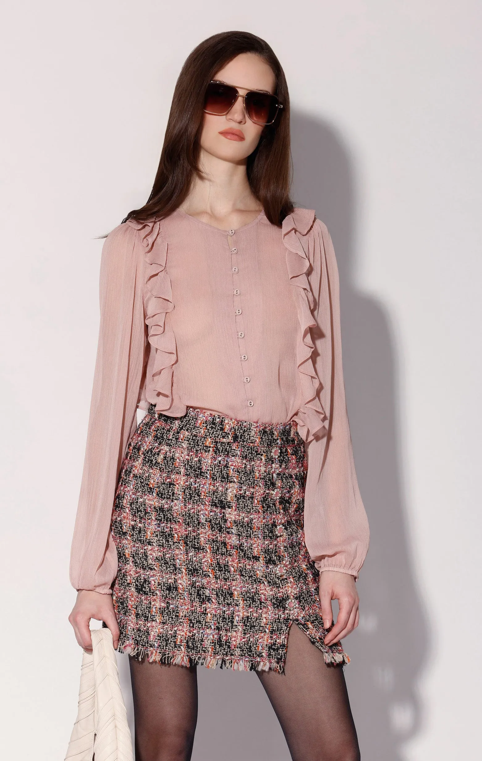 Allegra Skirt, Verona Tweed sold by Walter Baker