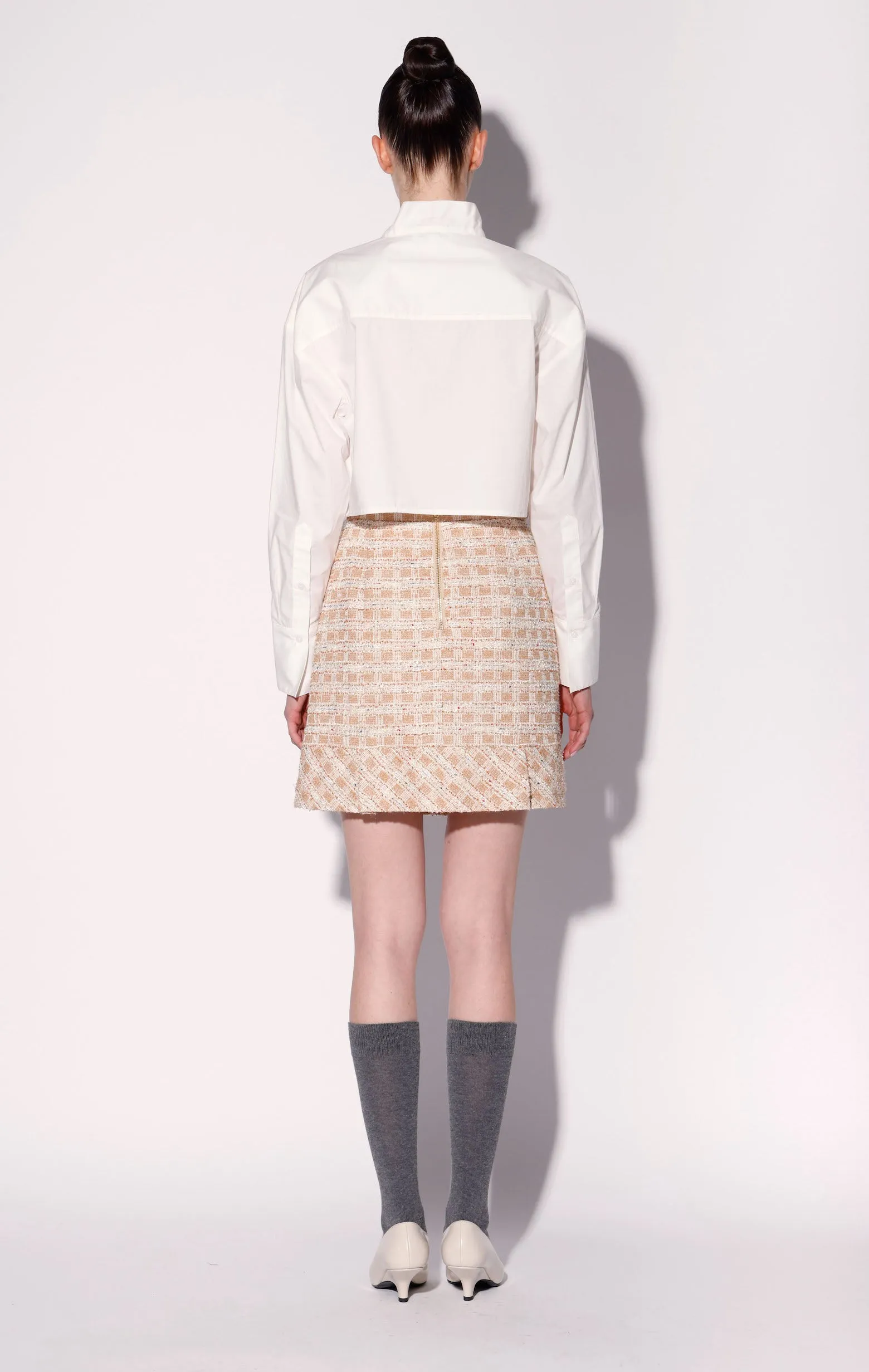 Bree Skirt, Caramel Tweed sold by Walter Baker product image thumbnail 4