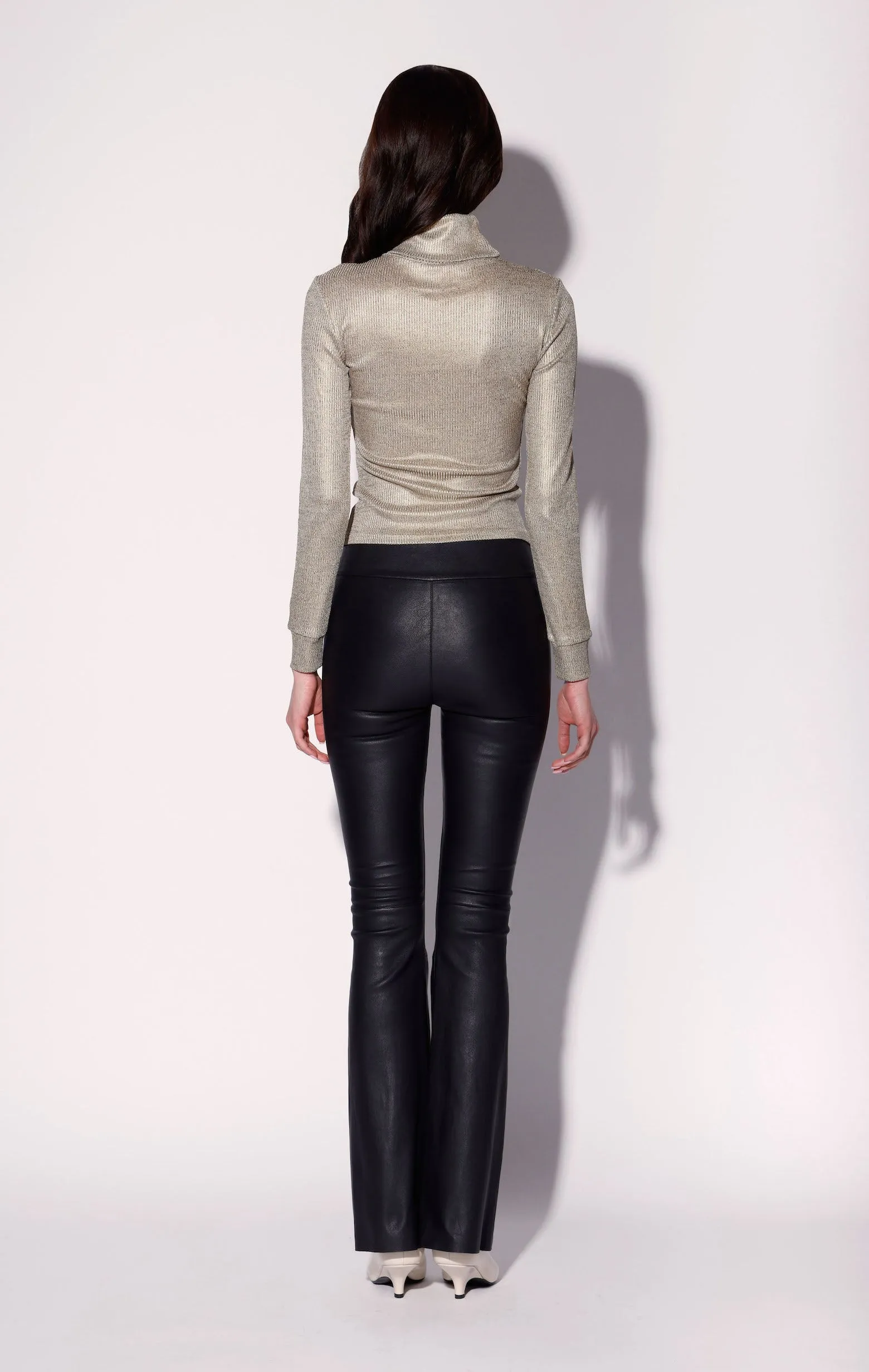 Lexie Pant, Black - Stretch Leather sold by Walter Baker product image thumbnail 4